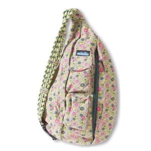 Floral Kavu Rope Sling Bag